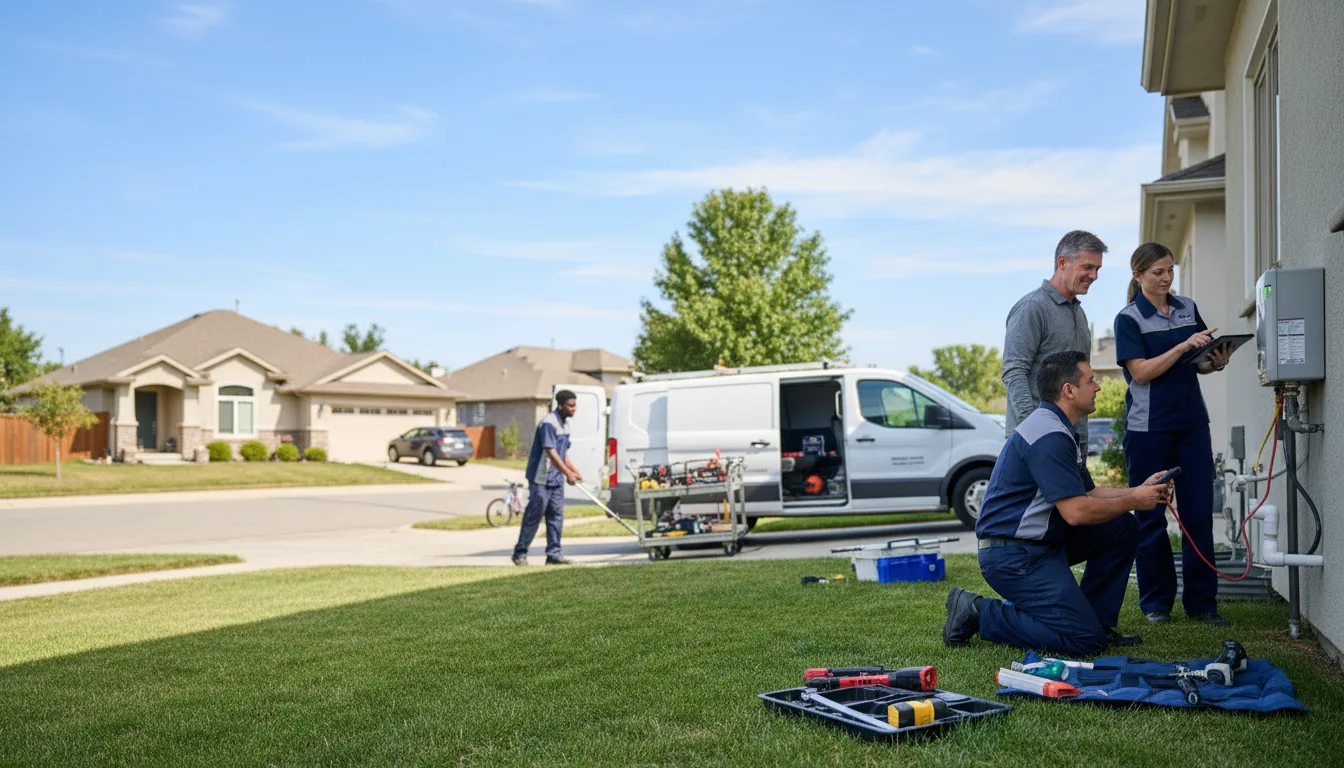 Tankless water heater service in Hopedale, OH